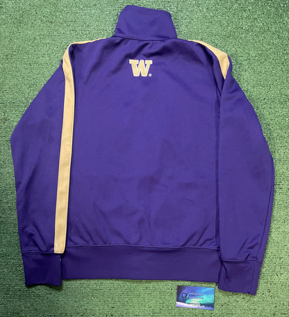 University of Washington purple & gold track jacket