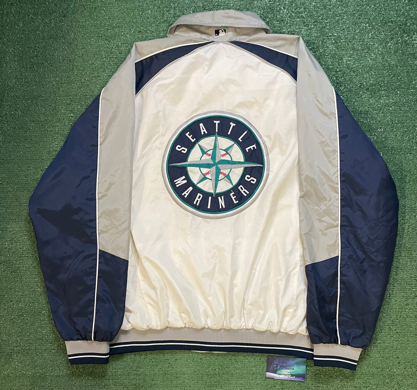 Vintage 1990s Seattle Mariners windbreaker zip up jacket