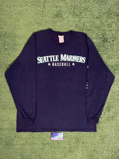 Vintage Seattle  mariners long sleeve tee