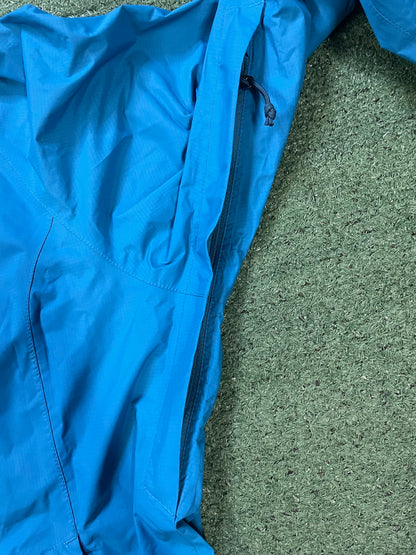 The North Face HyVent 2.5L turquoise jacket