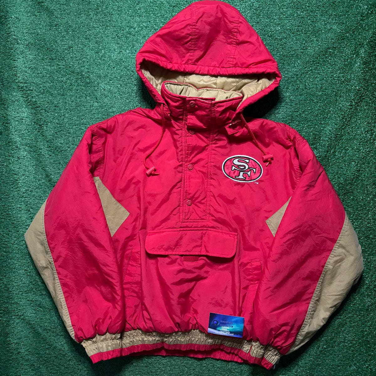Vintage San Francisco 49ers Jacket Chalk Line