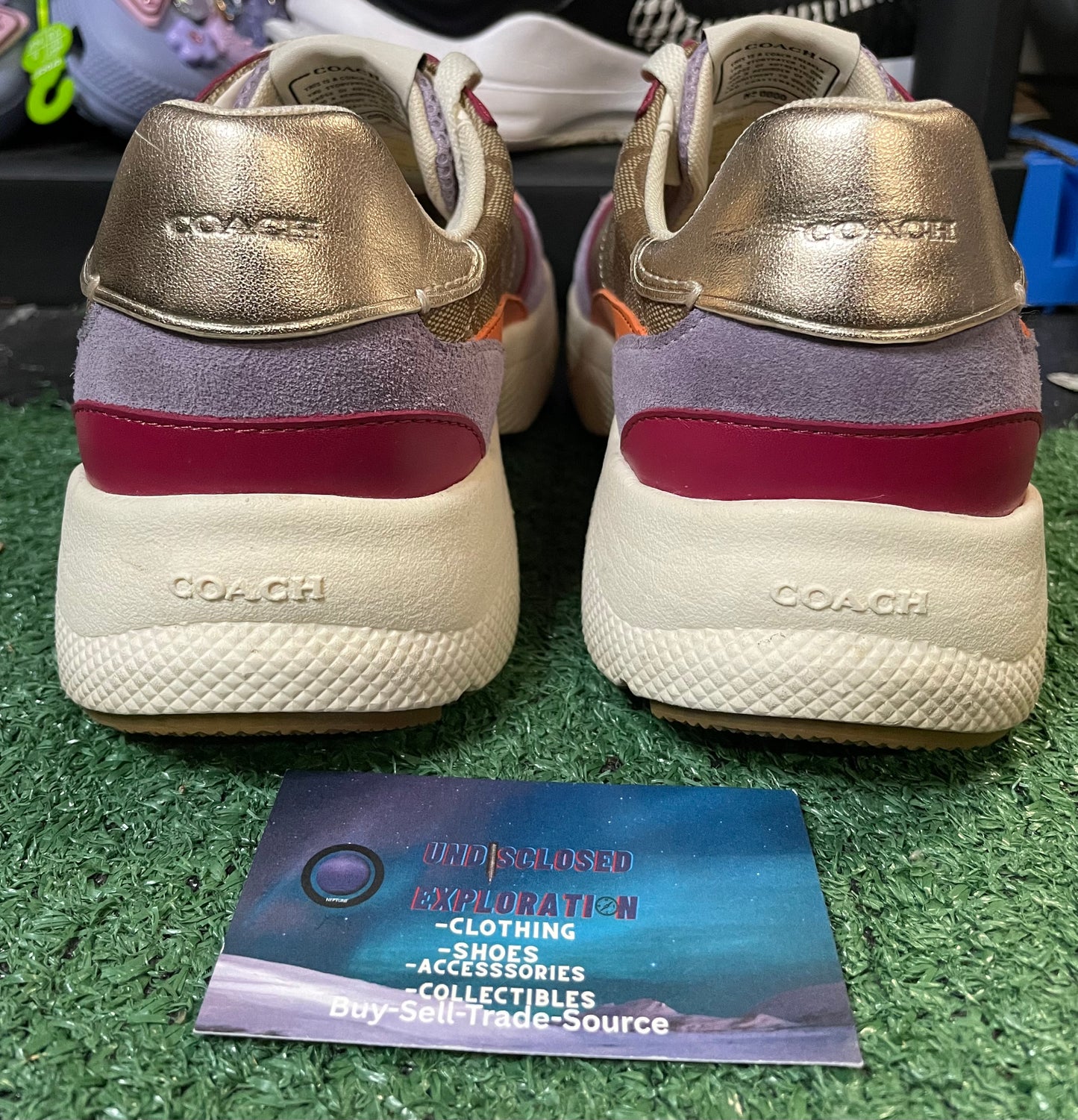 Coach C152 signature runner size 8men/9.5women
