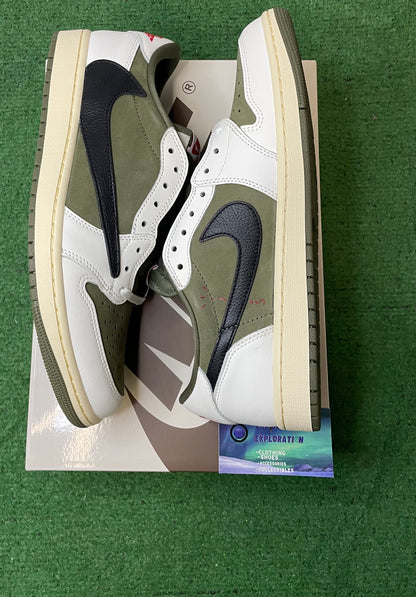 Jordan 1 low Travis scott medium olive