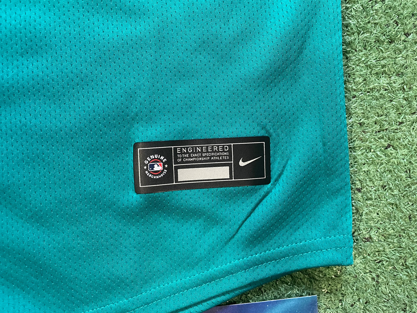 Seattle Mariners Nike Julio Rodriguez #44 teal jersey