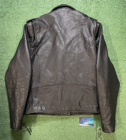 Raiders Leather biker Jacket