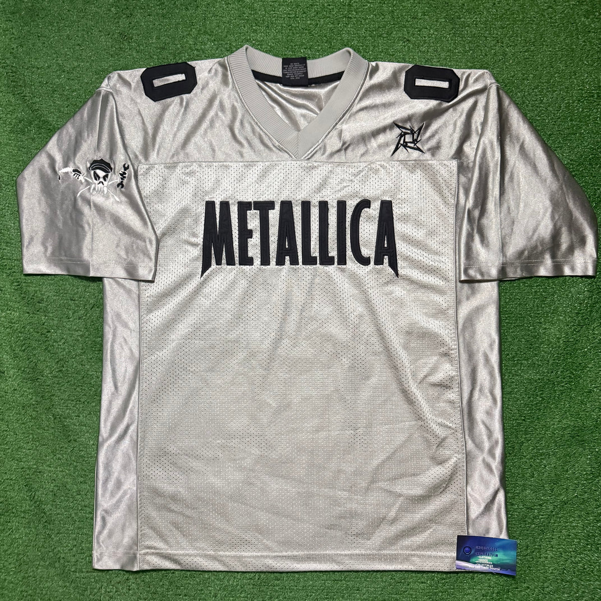 Vintage Metallica Football Jersey