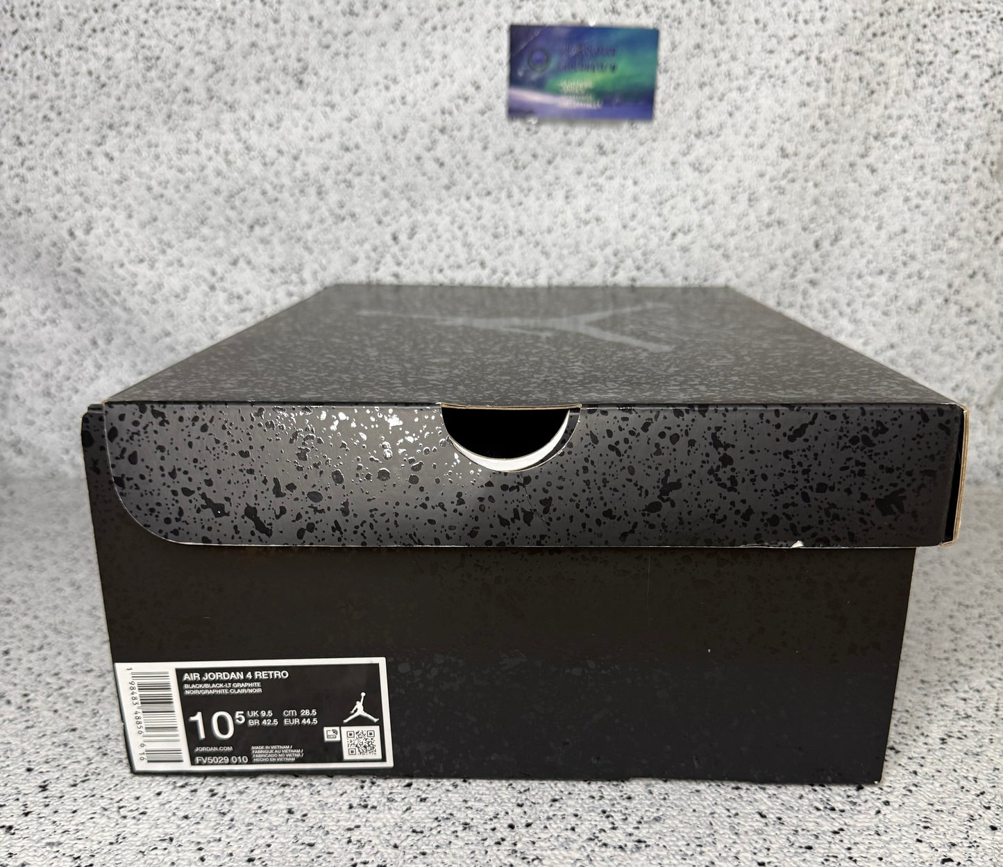 Jordan 4 Black Cat 10.5 Men/12 Women “Preowned”