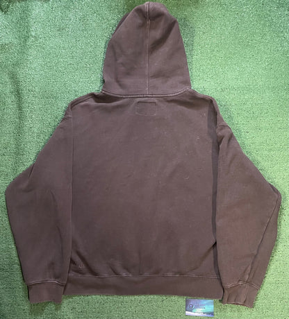 Ninth Hall brown zip up hoodie