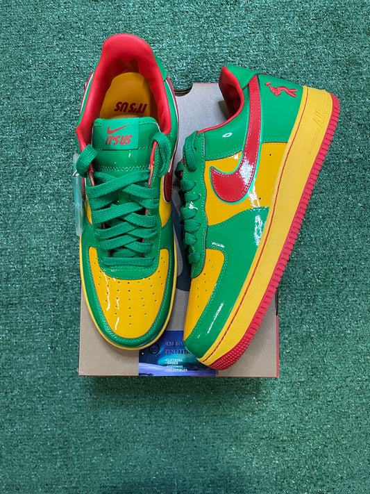 Nike Air Force 1 low X concrete boys lil yachty lucky green