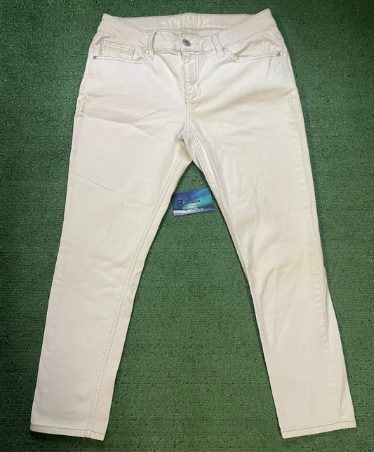 Hydraulic white jeans