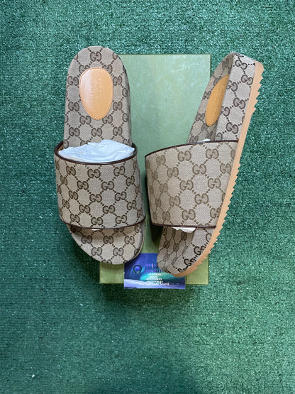 Gucci GG Monogram Beige slide