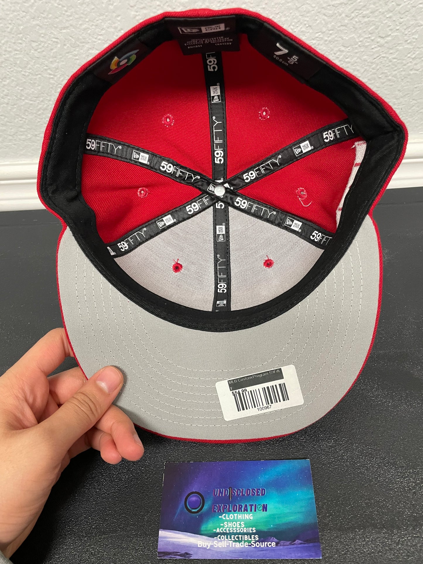 Canada world baseball new era fitted hat