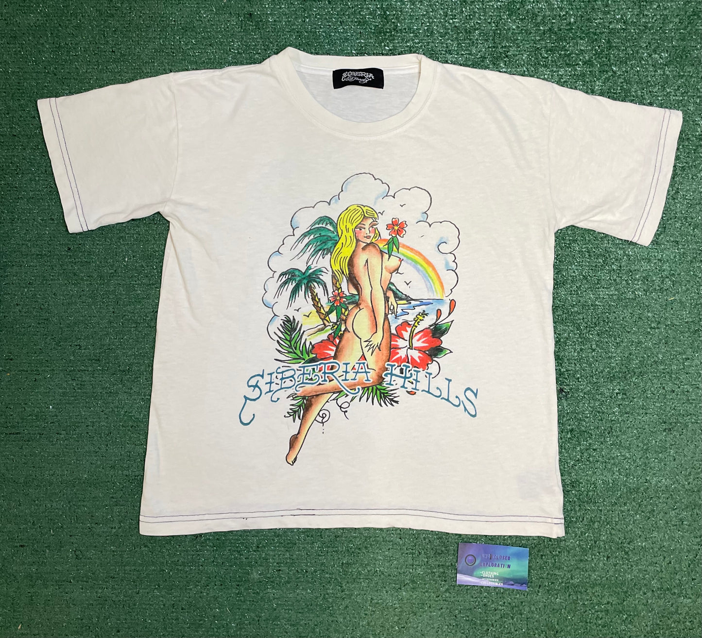 Ed Hardy x Siberia hills paradise tee