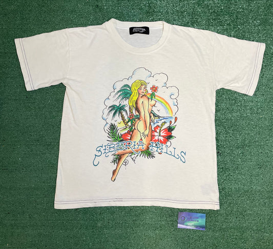 Ed Hardy x Siberia hills paradise tee