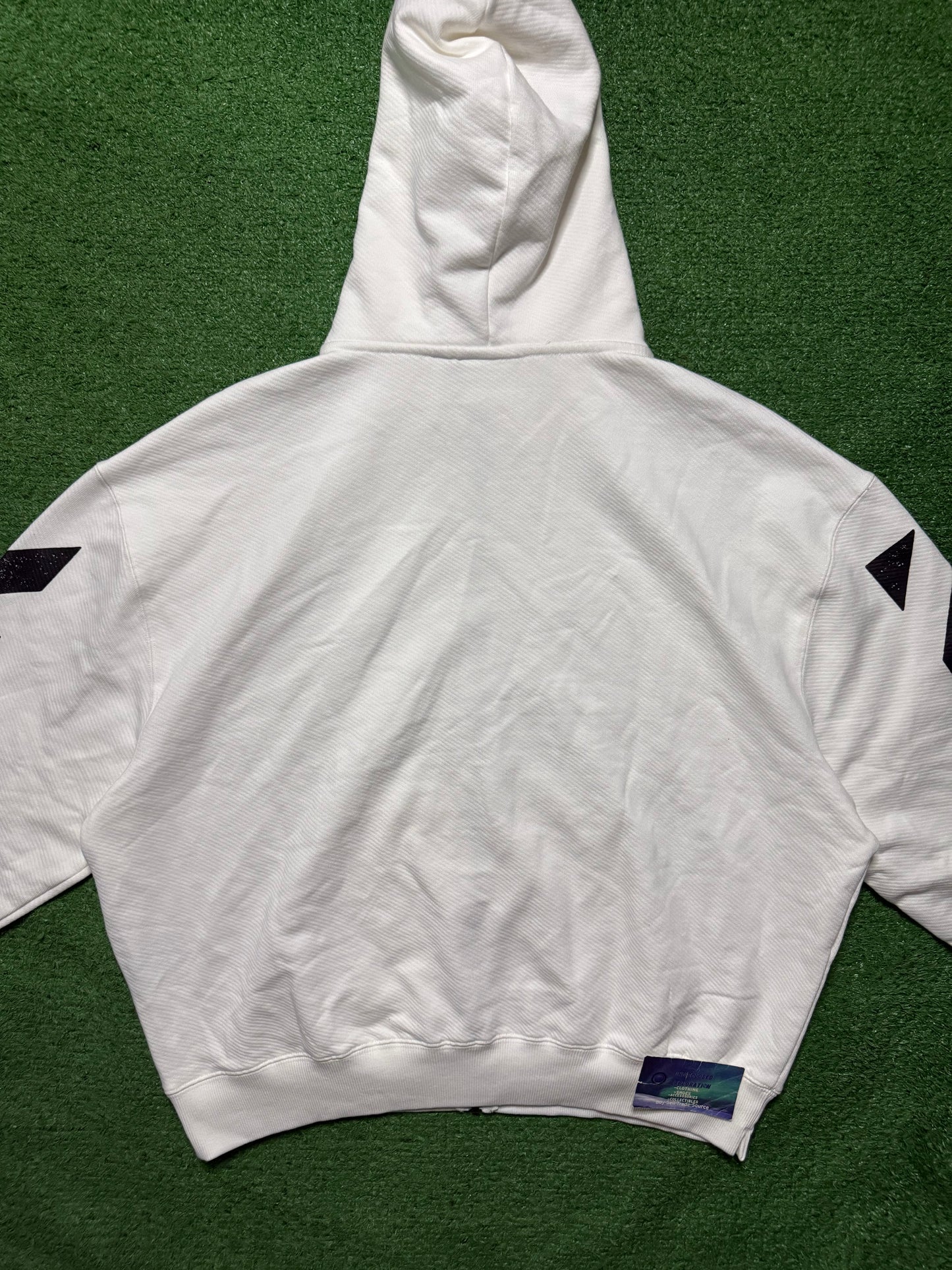 Off-White L/AB Zip Up Hoodie