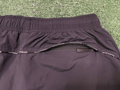 Supreme Logo Piping Track Pant Black