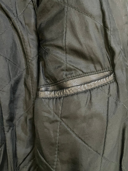 Vintage First Genuine Leather motorcycle leather jacket