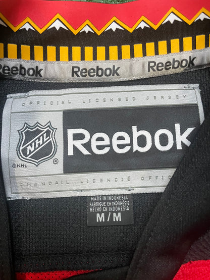 Reebok  Calgary Flames Alternate Script  2013/2016 hockey Jersey