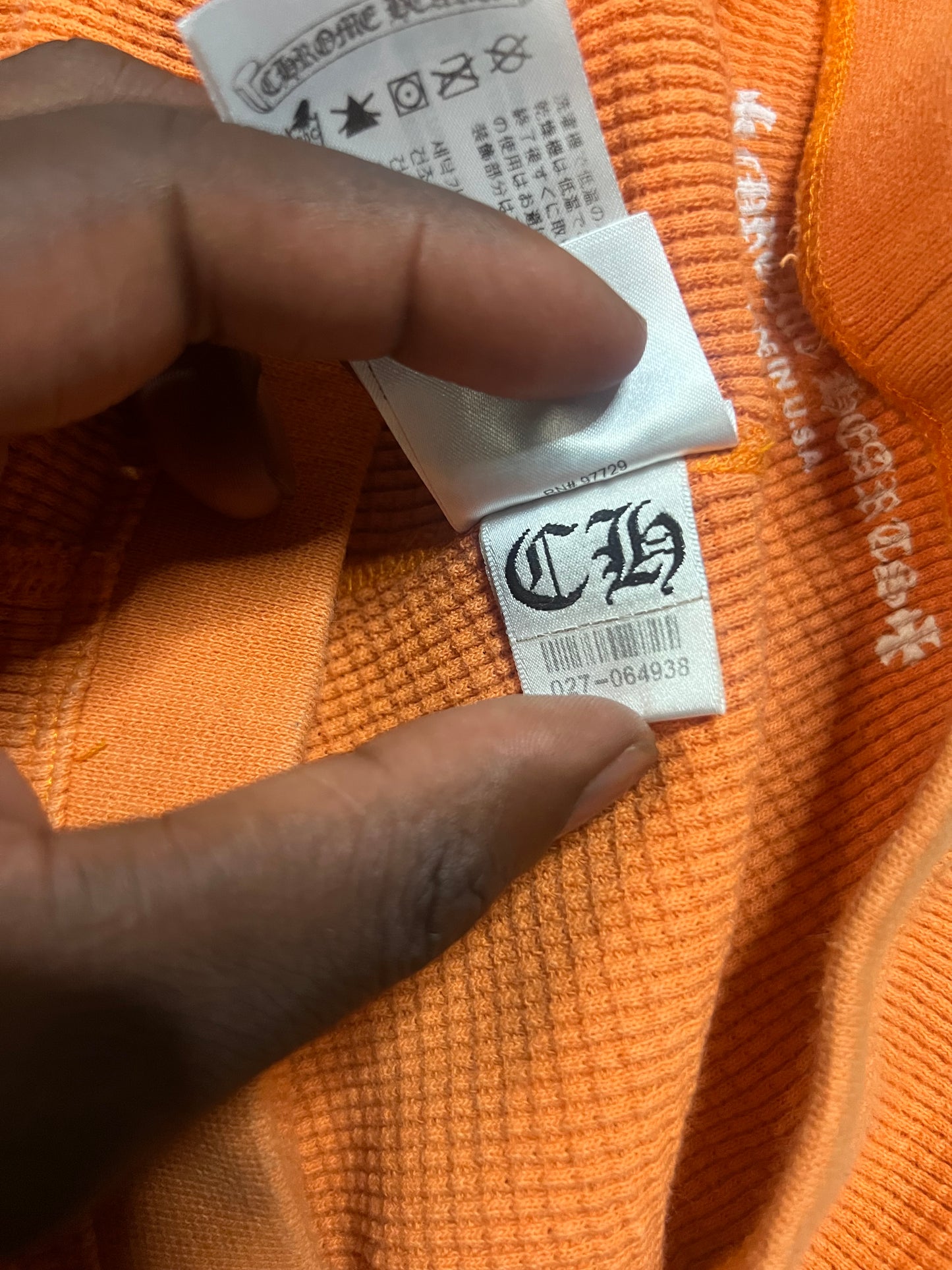 Chrome Hearts x Matty Boy Link thermal biker shorts