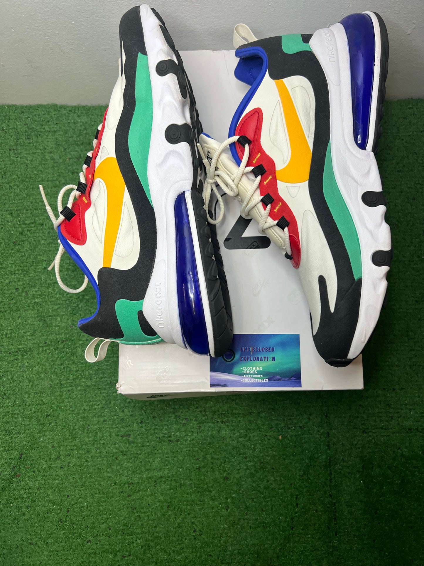 Nike air max 270 react Bauhaus size 10.5men/12women