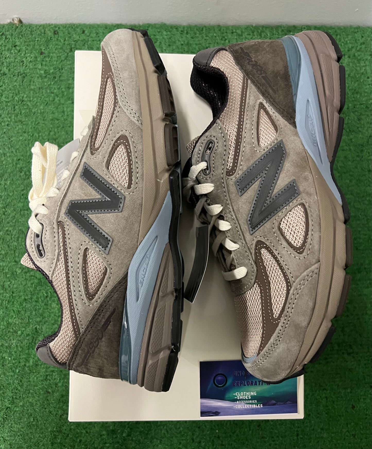 New balance x Auralee 990v4 London fog