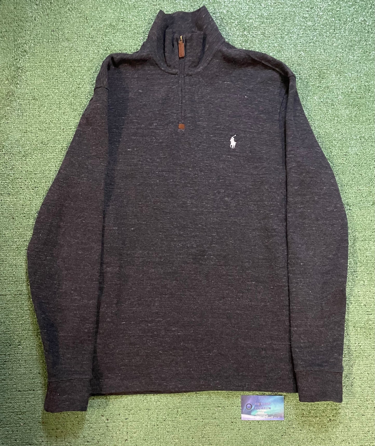 Polo Ralph Lauren black quarter zip up