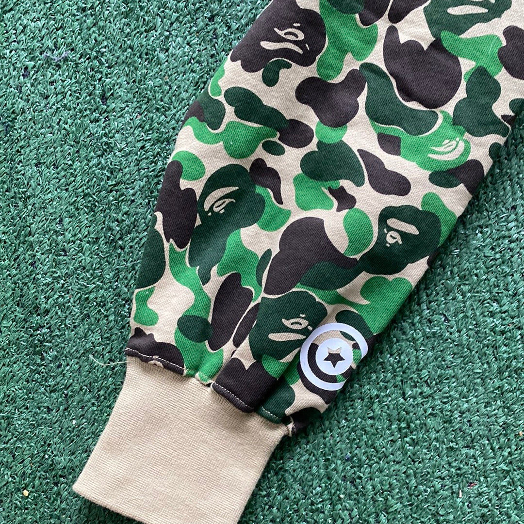 Bape ABC Camo Shark Full Zip Up Hoodie