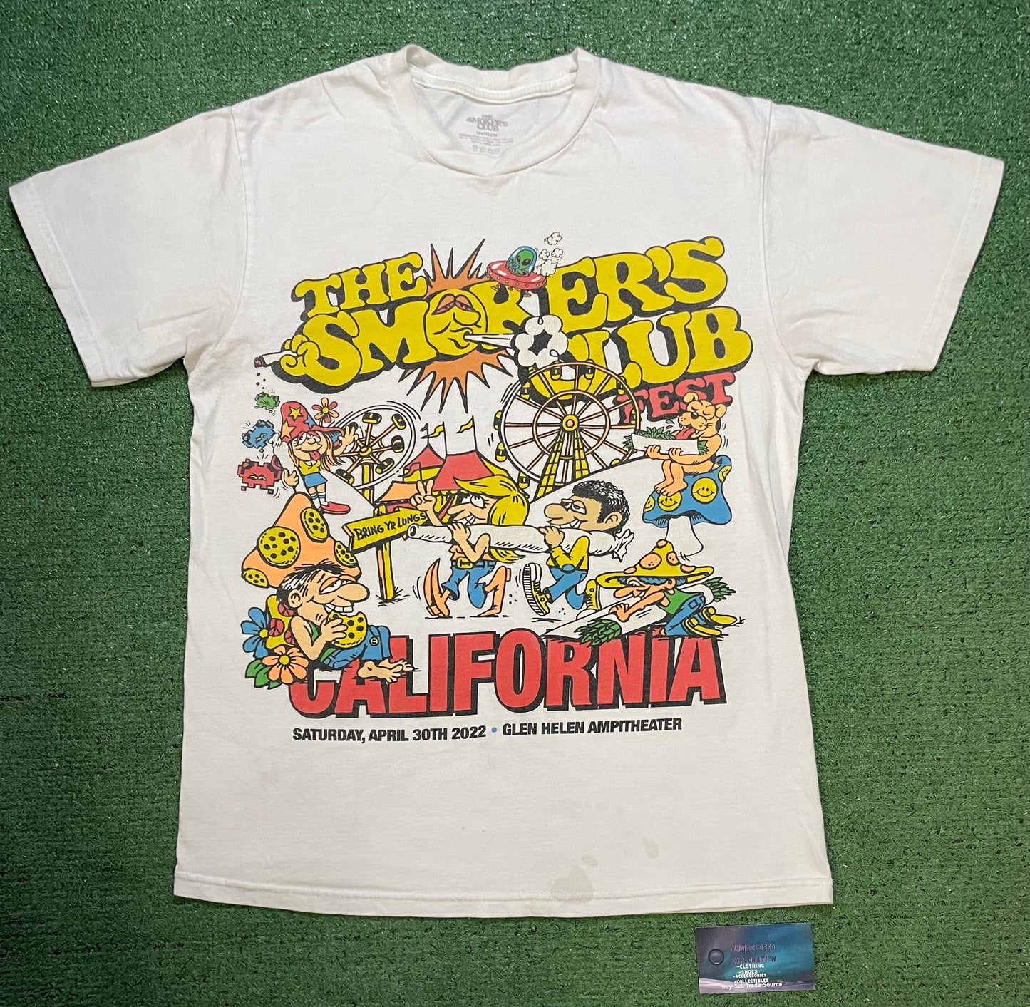 The Smokers Club festival tee