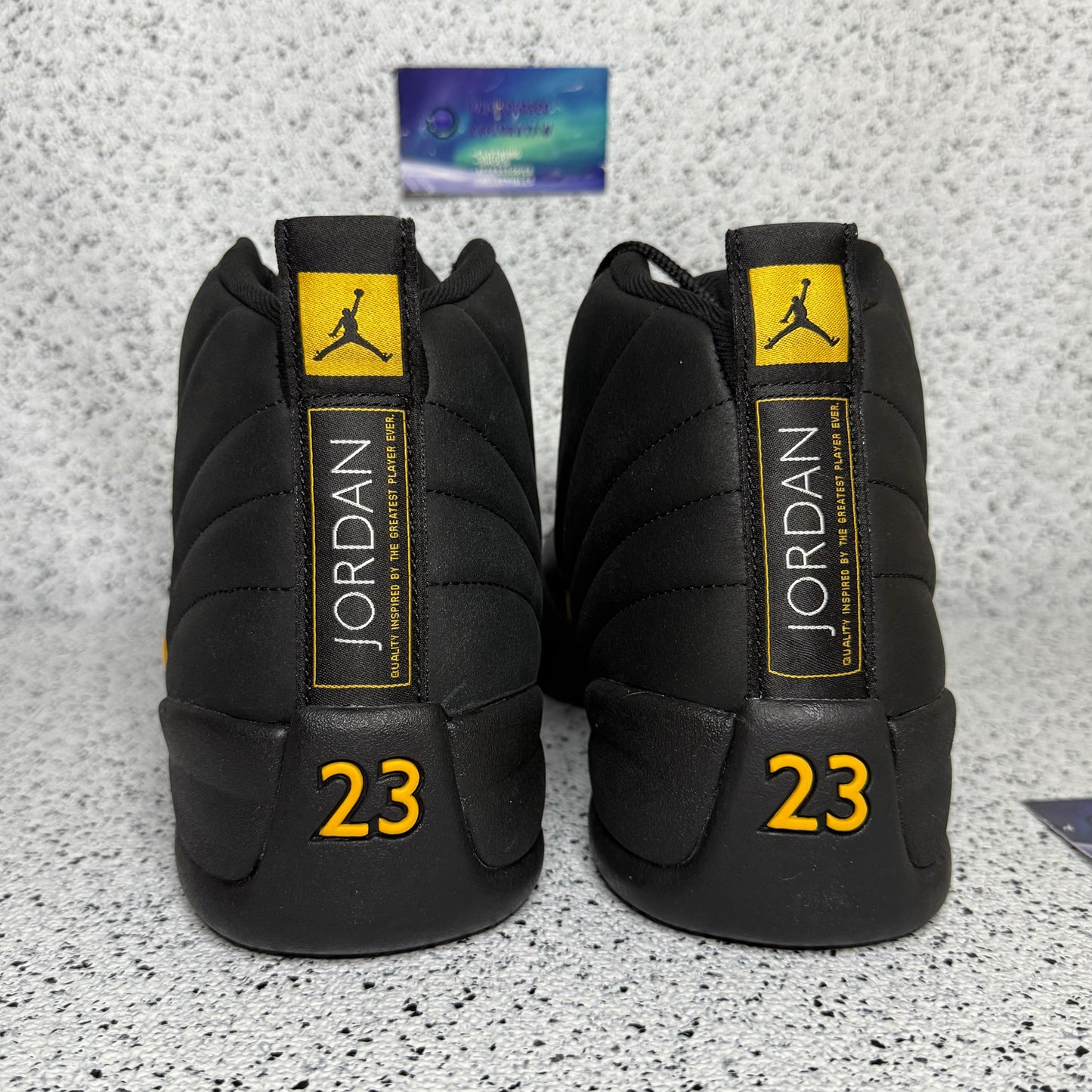 Jordan 12 Black Taxi