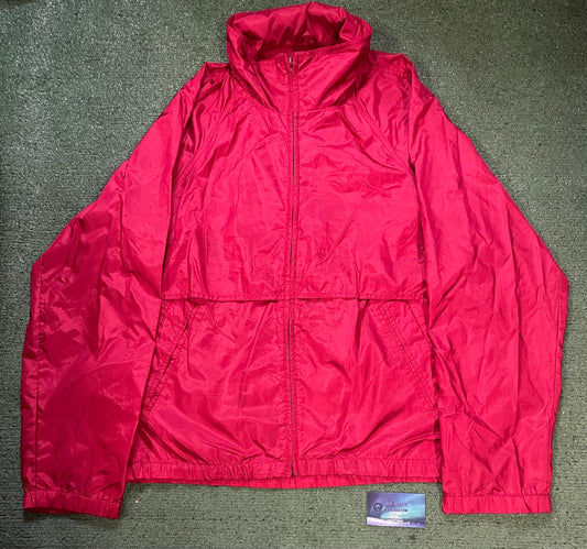vintage 1990s Eddie Bauer windbreaker red jacket