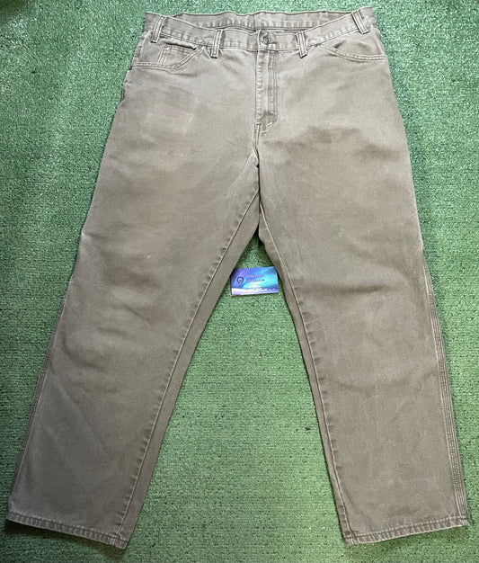 Dickies olive green carpenter jeans