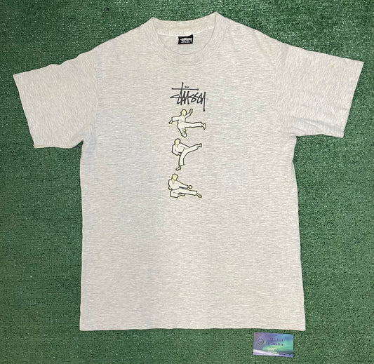 Vintage Stussy karate martial art tee