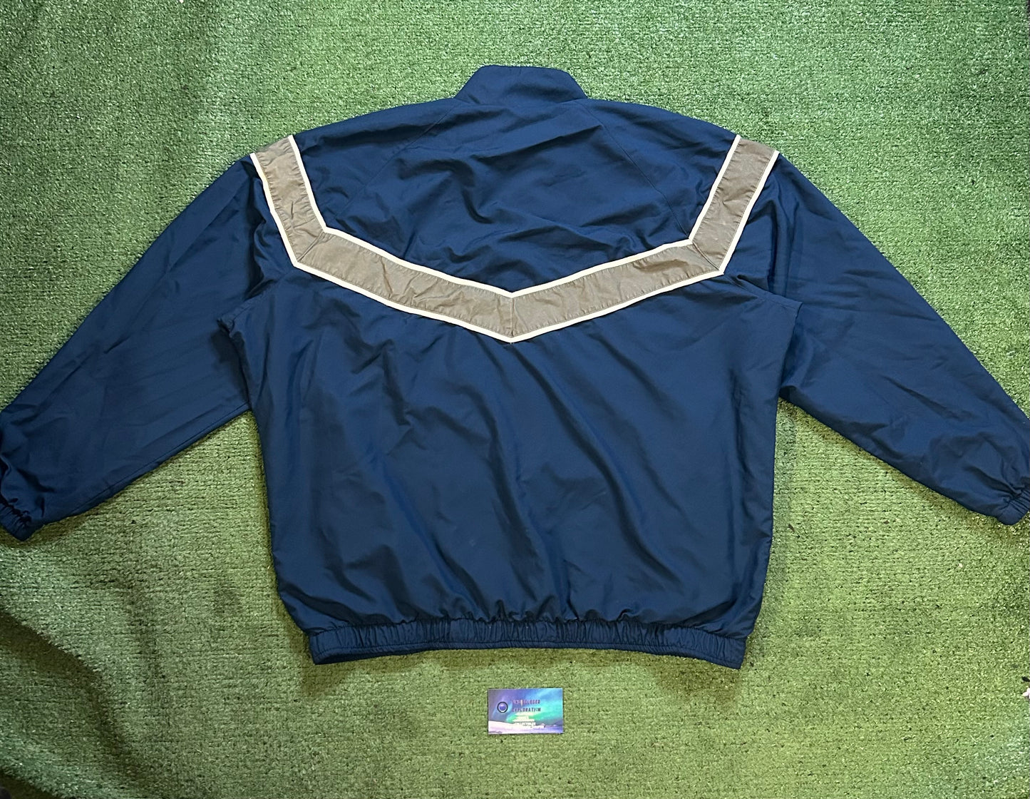 Vintage US Air Force windbreaker blue silver jacket