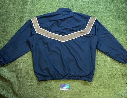 Vintage US Air Force windbreaker blue silver jacket
