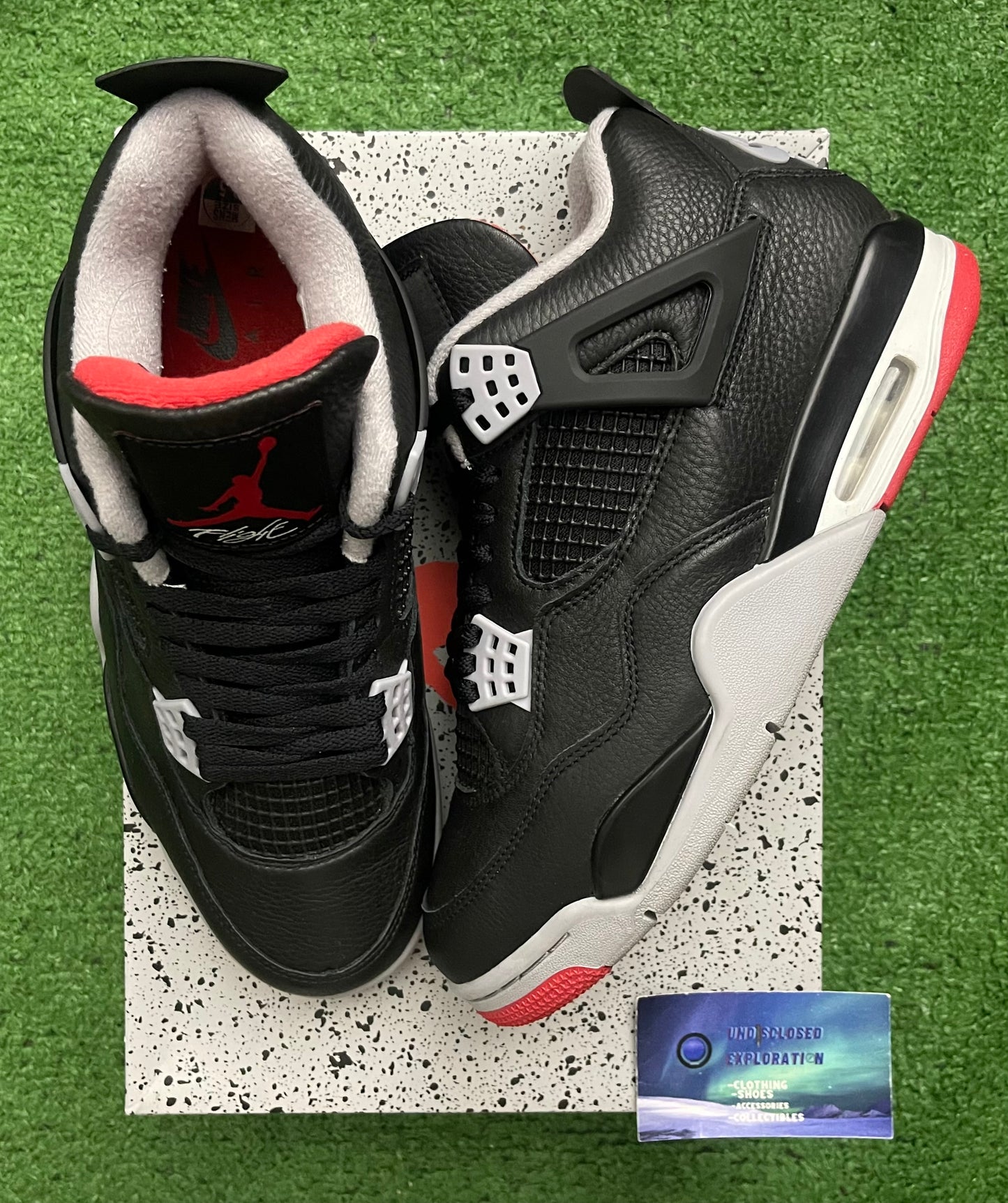 Jordan 4 Bred Reimagined 8.5 Men/10 Women “Preowned”