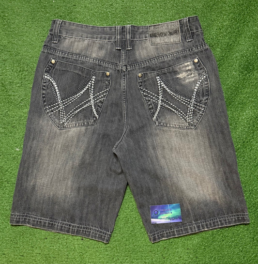 Vintage Bare Fox Jorts Grey