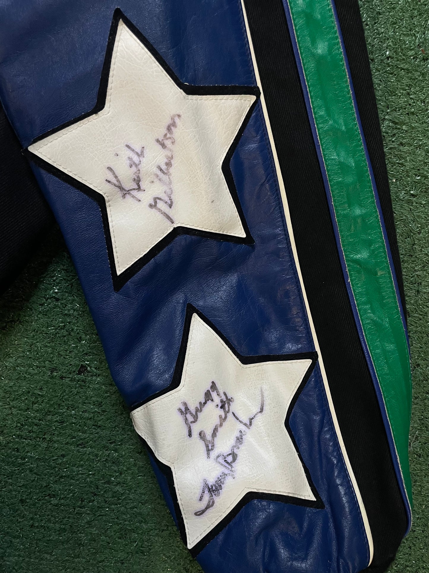 Vintage 1990s Seattle Seahawks Jeff Hamilton reversible Jacket