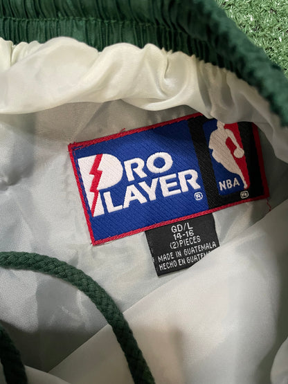 Vintage 1990s Seattle Sonics pro player youth Track suit