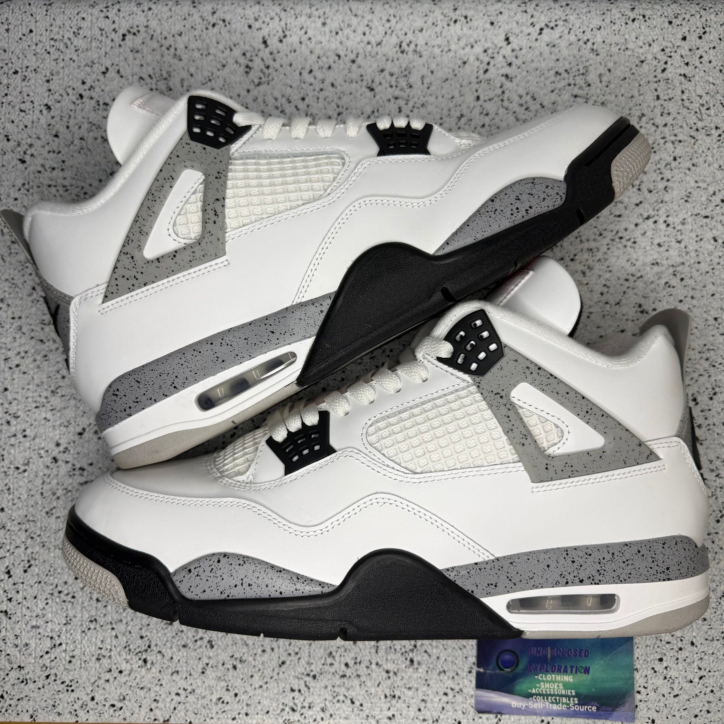 Jordan 4 White Cement 13 Men “Preowned”