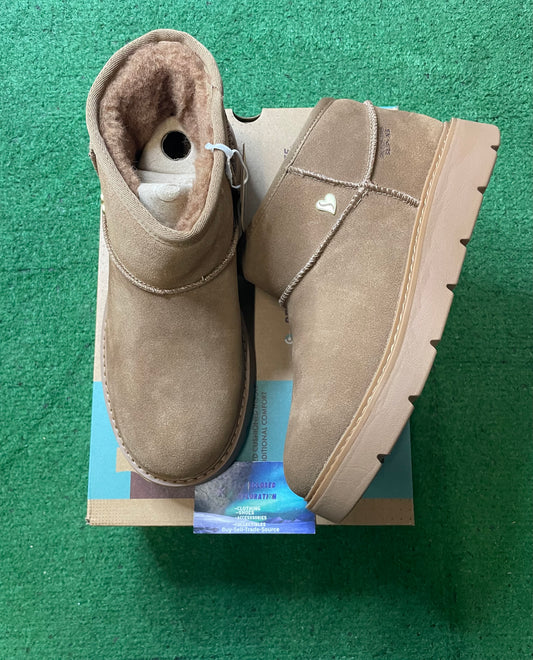 Skechers slip ins keepsake cozy mini chestnut