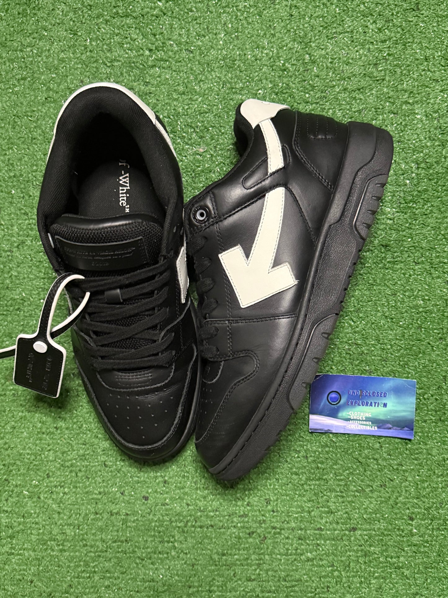 Off-White Out Of Office OOO Low Tops 43 EU/ 10 Men “Preowned”