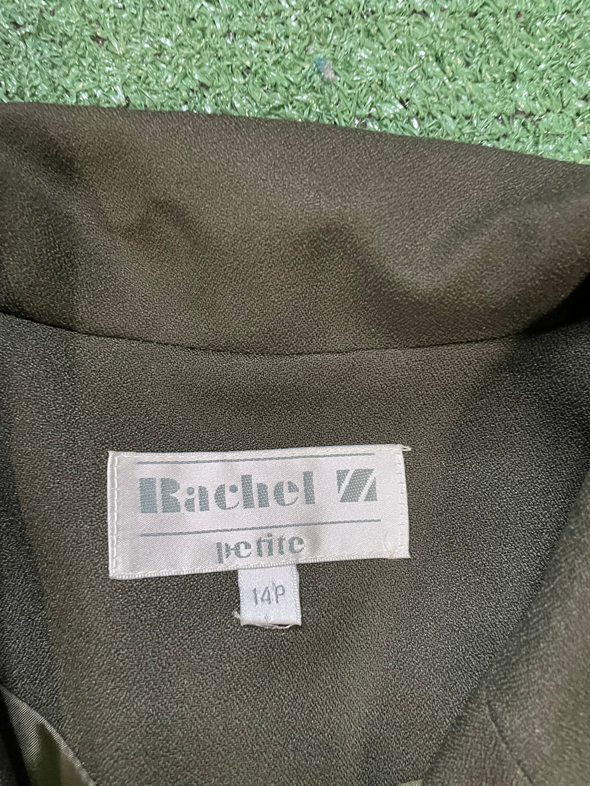 Rachel olive blazer
