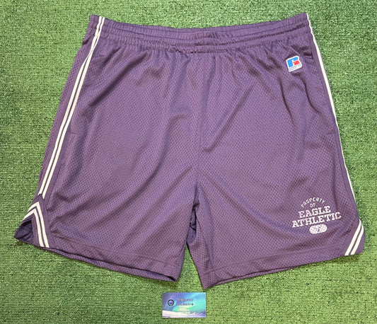 American Eagle X Russell purple shorts
