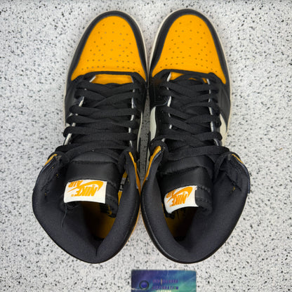 Jordan 1 Yellow Toe Taxi 10.5 Men “Preowned”