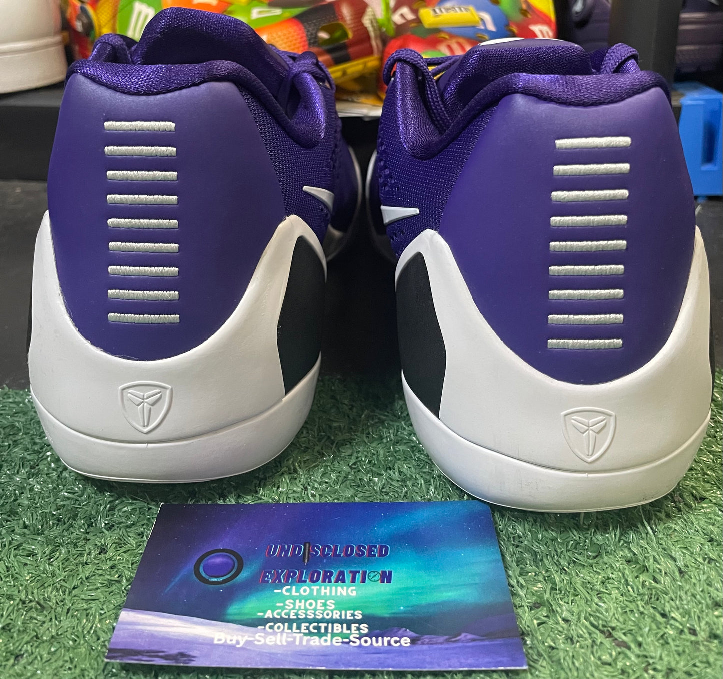 Nike Kobe 9 elite low court purple white