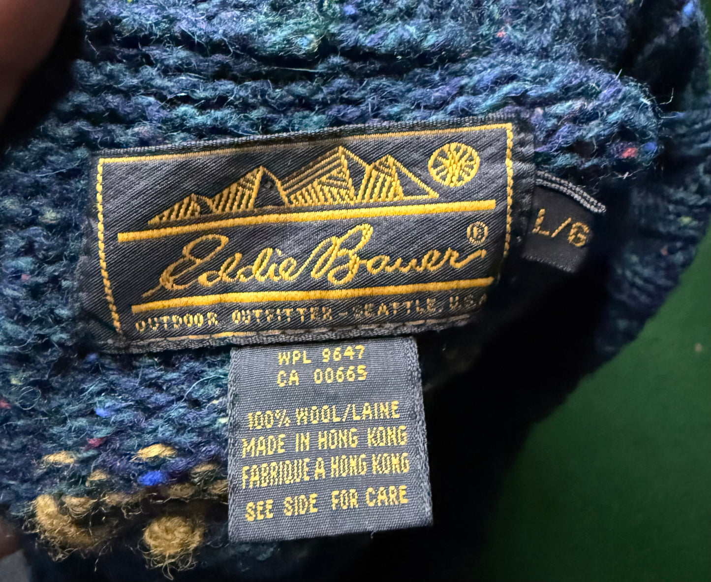 Vintage Eddie Bauer Wool Sweater