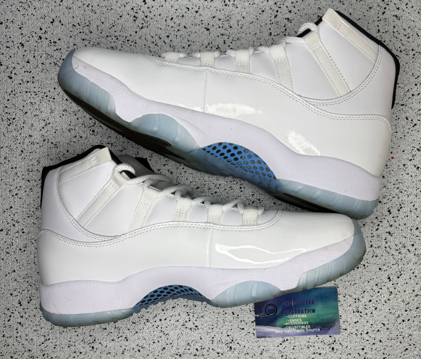 Jordan 11 Legend Blue 10.5 Men/12 Women “Preowned”
