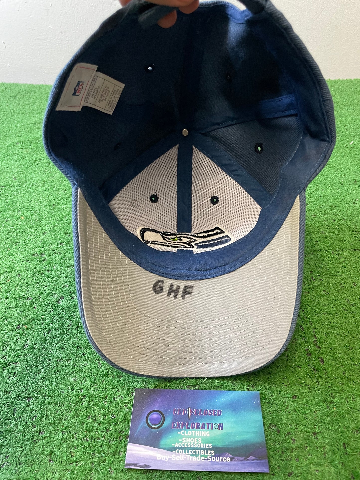 Vintage 2000s Seattle Seahawks embroidered hat