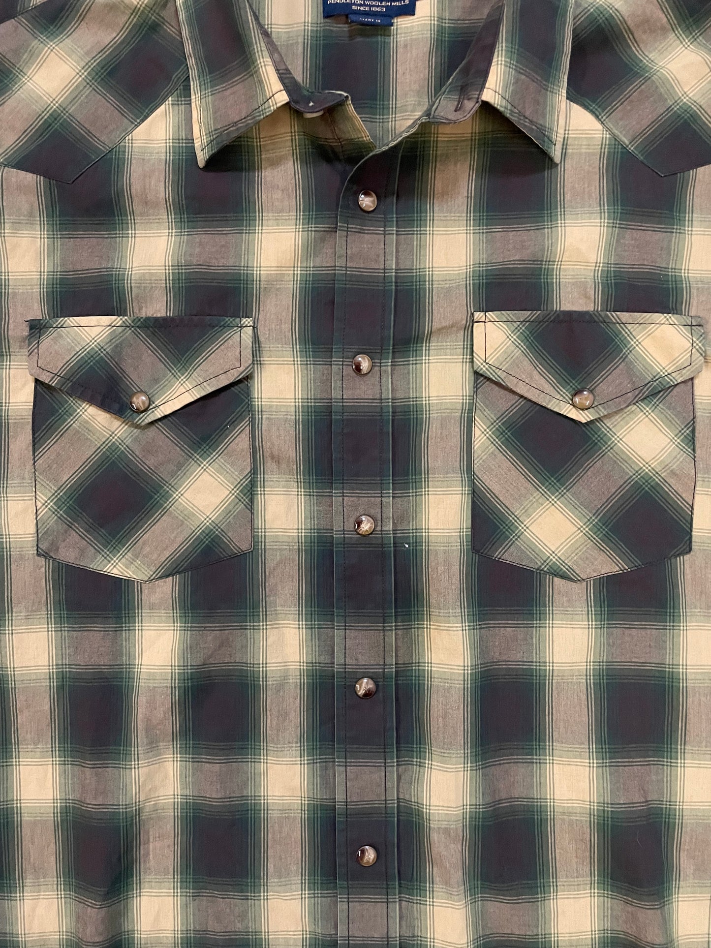 Pendleton frontier button up longsleeve flannel