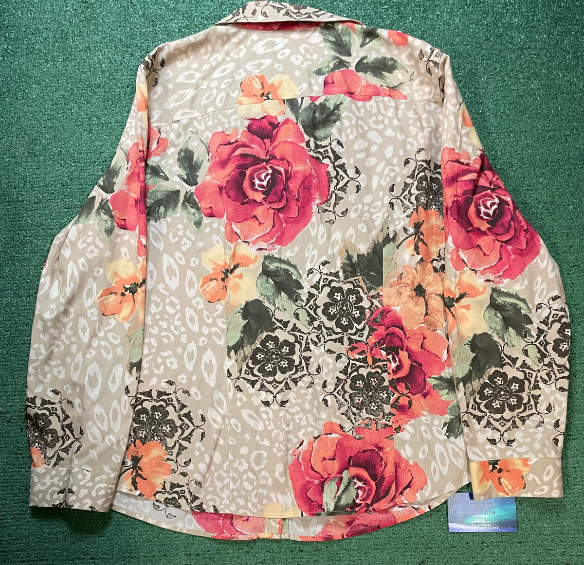 Chico’s floral button up